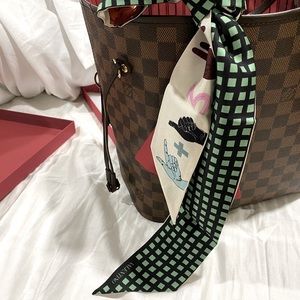 **SOLD** Brand New Silk Long Valentino Scarf